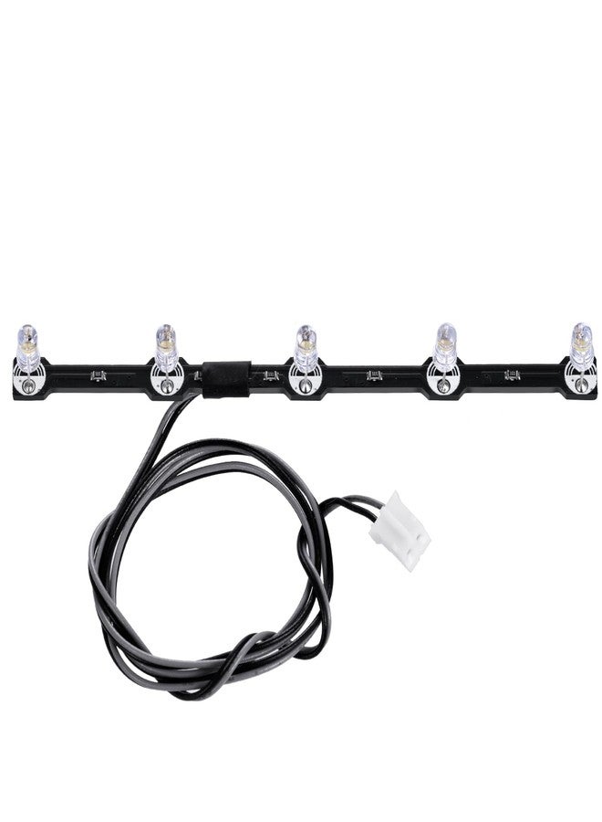 WEFEINO RC LED Light Bar 5LED Roof Lamp Upgrades Parts for 1/14 Tamiya Scania 770S 6×4 56368 8×4 56371 RC Truck Trailer Car - Image 2